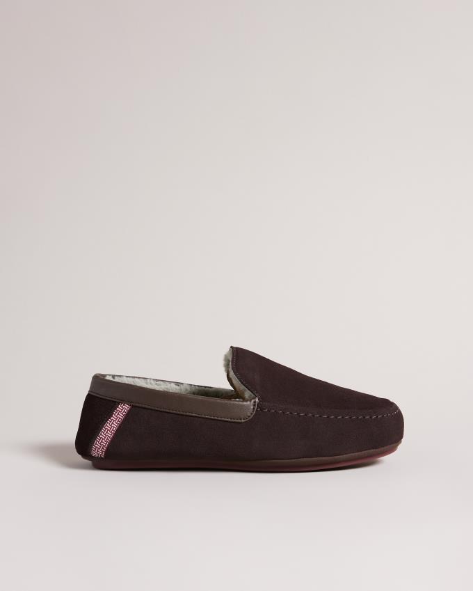 Chausson Ted Baker Moccasin Marron Homme | XOG-69324787